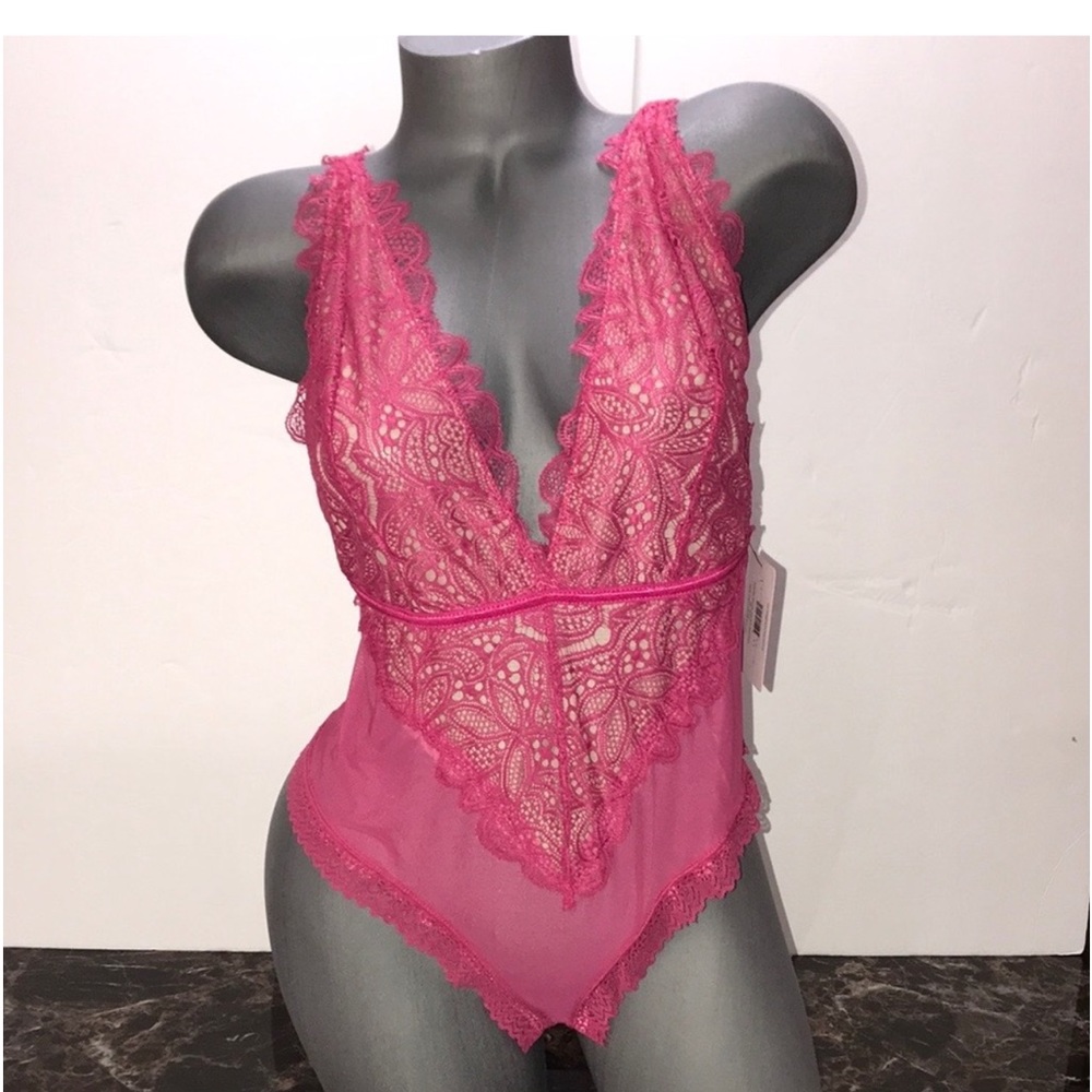 French Affair Teddy Bodysuit Lingerie.NWT - Picture 2 of 12